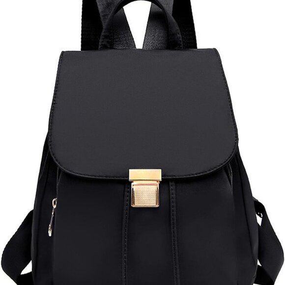 Mini Nylon Backpack Small Light Travel Purse Unisex Compact Organizer - Picture 1 of 7